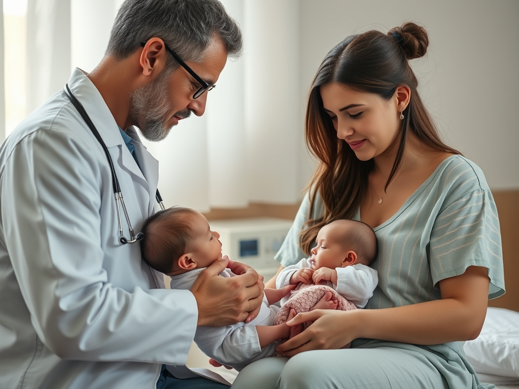 Cuándo preocuparse por el peso y la talla de los mellizos: guía para padres primerizos