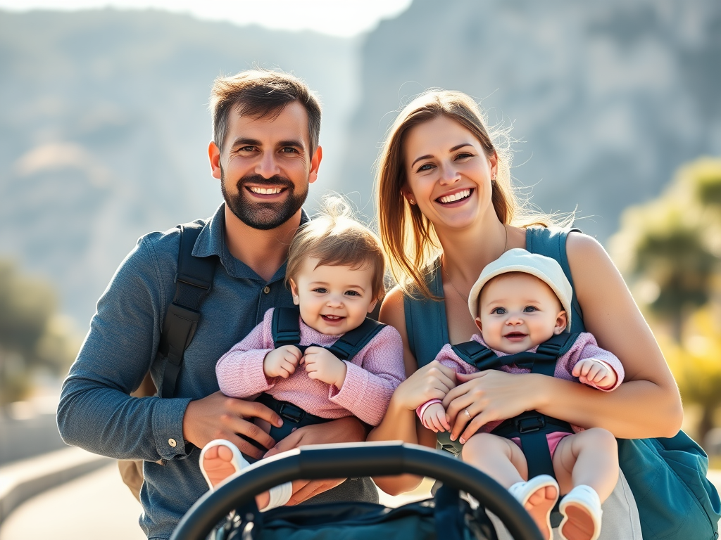 Cómo preparar salidas con mellizos: Guía práctica para padres y cuidadores